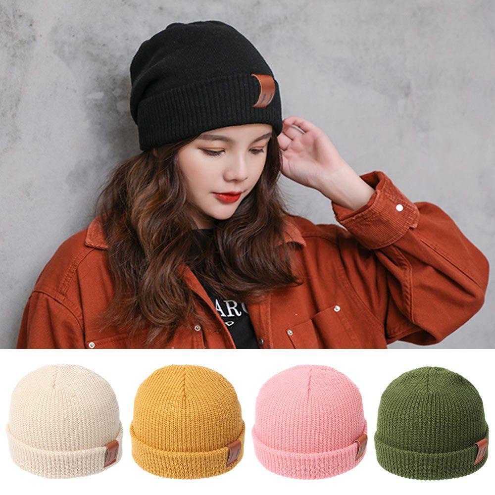 Nón Dệt Kim Ấm Áp Xinh Xắn Cho Mẹ Và Bé Mùa Đông