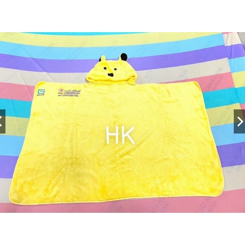 Khăn em bé size 60x120cm có nón 20cm