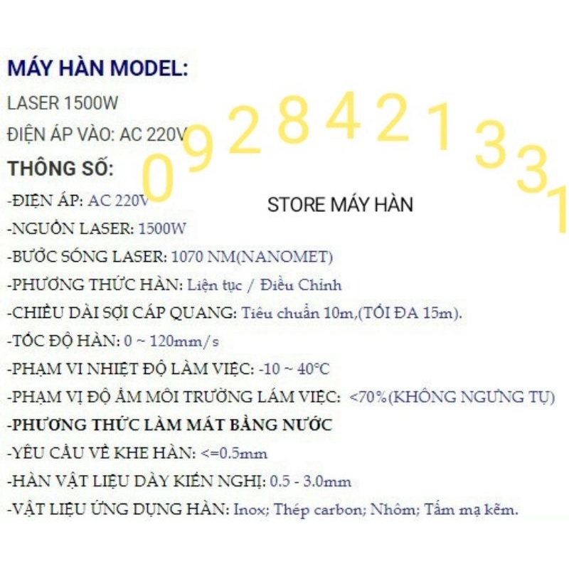 Máy hàn laser fiber Riland