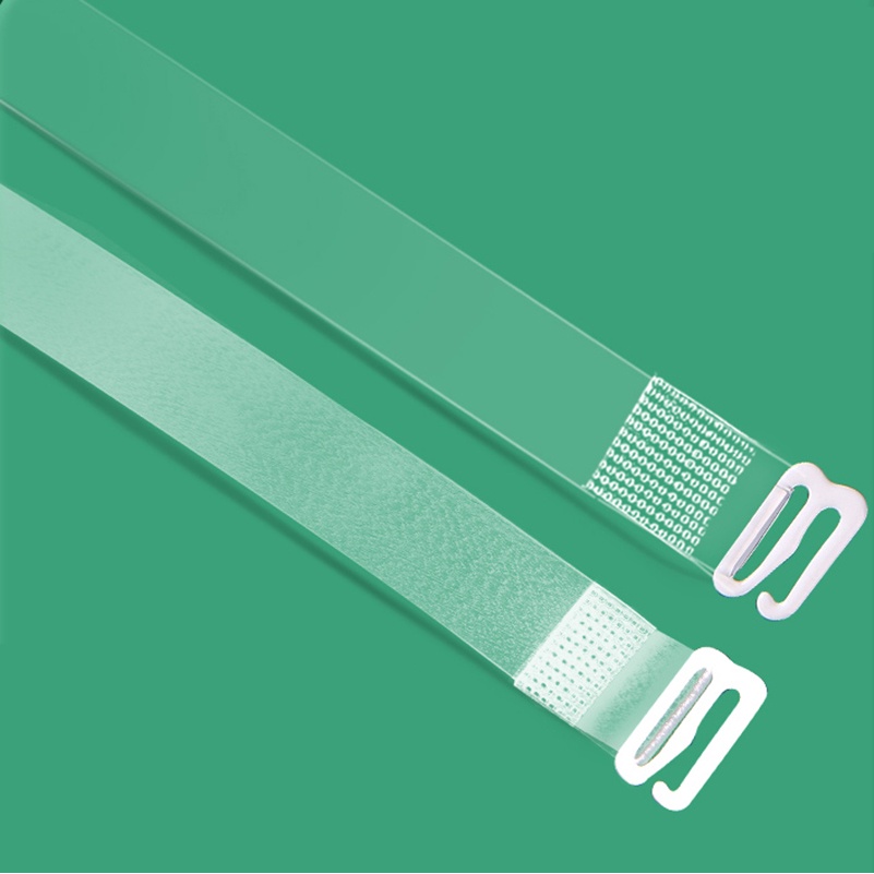 1 Cặp Dây Đeo Áo Ngực Silicon Trong Suốt Vô Hình Tháo Rời Được