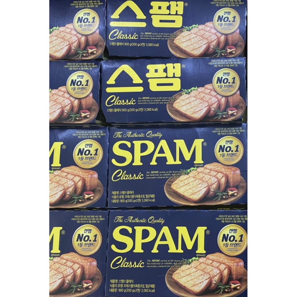 Thịt hộp Spam Classic Hàn Quốc