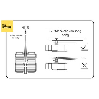 [GIÁ SỐC] Đồng Hồ Decor Dán Tường ( Đề Can Đồng Hồ )
