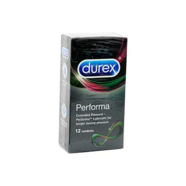 12 Bao Cao Su Durex Performa( Kéo Dài Thời Gian QH )