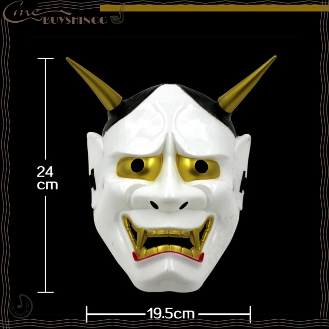 Mặt Nạ Hóa Trang Ma Quỷ Hoạt Hình Phong Cách Nhật Bản Độc Đáo