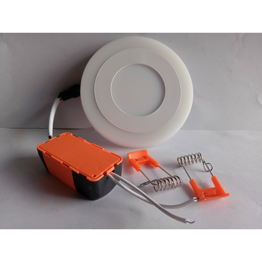 Led âm trần nhiều màu 3 chế độ sáng 3w+3