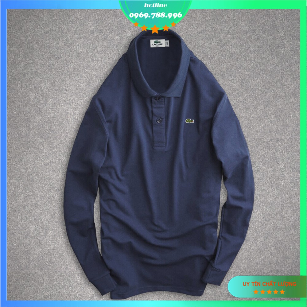 Áo Polo Nam Cao Cấp Vải Vải Cotton Cá Sấu 100%VNXK Cao Cấp, Logo Thêu Sắc Nét ,4 Màu, Co Giãn 4 Chiều [Freeship]