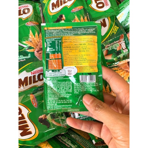 Thức Uống Lúa Mạch Milo Dạng Gói 22g Dây 10 Gói