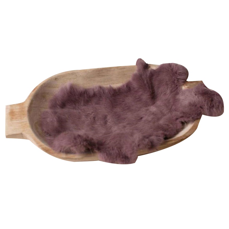 Chăn Lông Thỏ Làm Phông Nền Chụp Ảnh Cho Bé Sơ Sinh