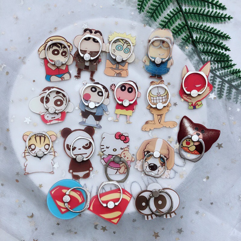 Nhẫn iRing Giá Đỡ Điện Thoại Hình Kute