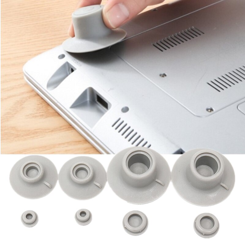 Bộ 4 Tấm Làm Mát Laptop Bằng PVC Mềm Chống Trượt