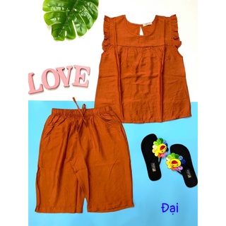 Bộ lửng vải xô thời trang
