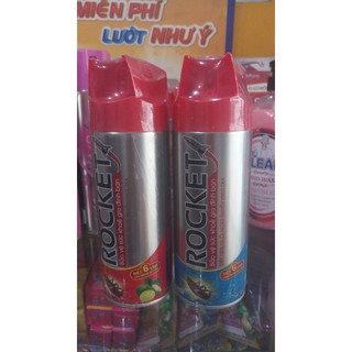 Bình Xịt Côn Trùng Rocket 300ml Hương Chanh và Không Mùi