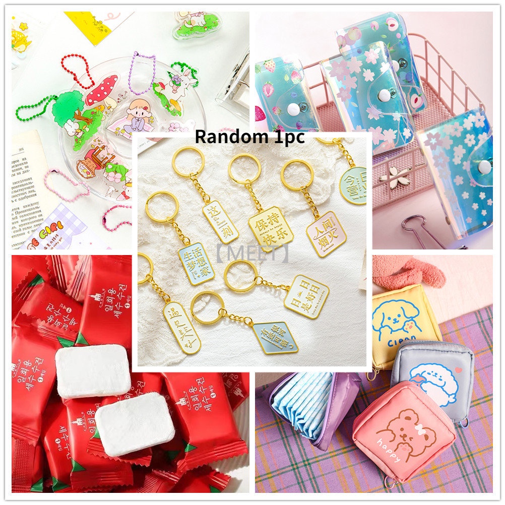 【MEET】{5pcs/SET Vận chuyển ngẫu nhiên} Túi may mắn bất ngờ Túi may mắn bí ẩn