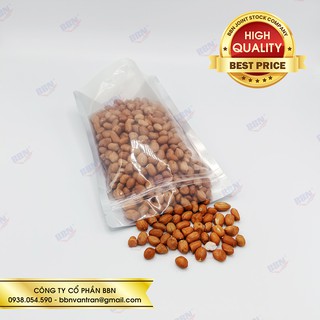 1kg Túi nhôm mặt trong mặt bạc có zipper đáy đứng 18x26cm.