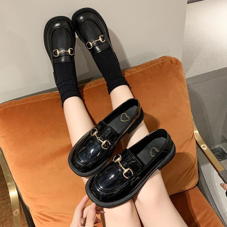 Giày đốc nữ tiểu thư quai xích Hàn Quốc siêu Hot LuxyShoes LX29