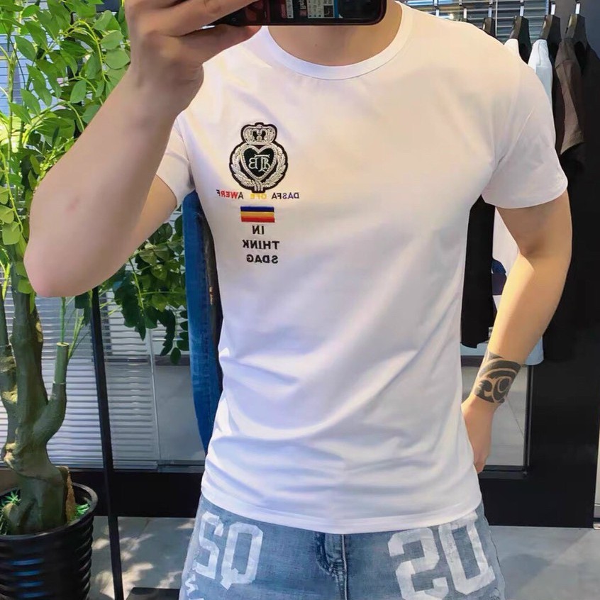 Áo thun nam cổ tròn Muradfashion, áo polo nam chất vải cotton cao cấp hot trend 2021 NT1031 | BigBuy360 - bigbuy360.vn