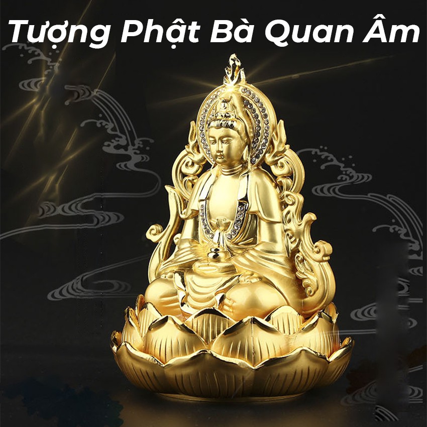 Tượng Phật Bà Quan Âm Dát Vàng, Tượng Quan Âm Bồ Tát Để Xe Ô tô