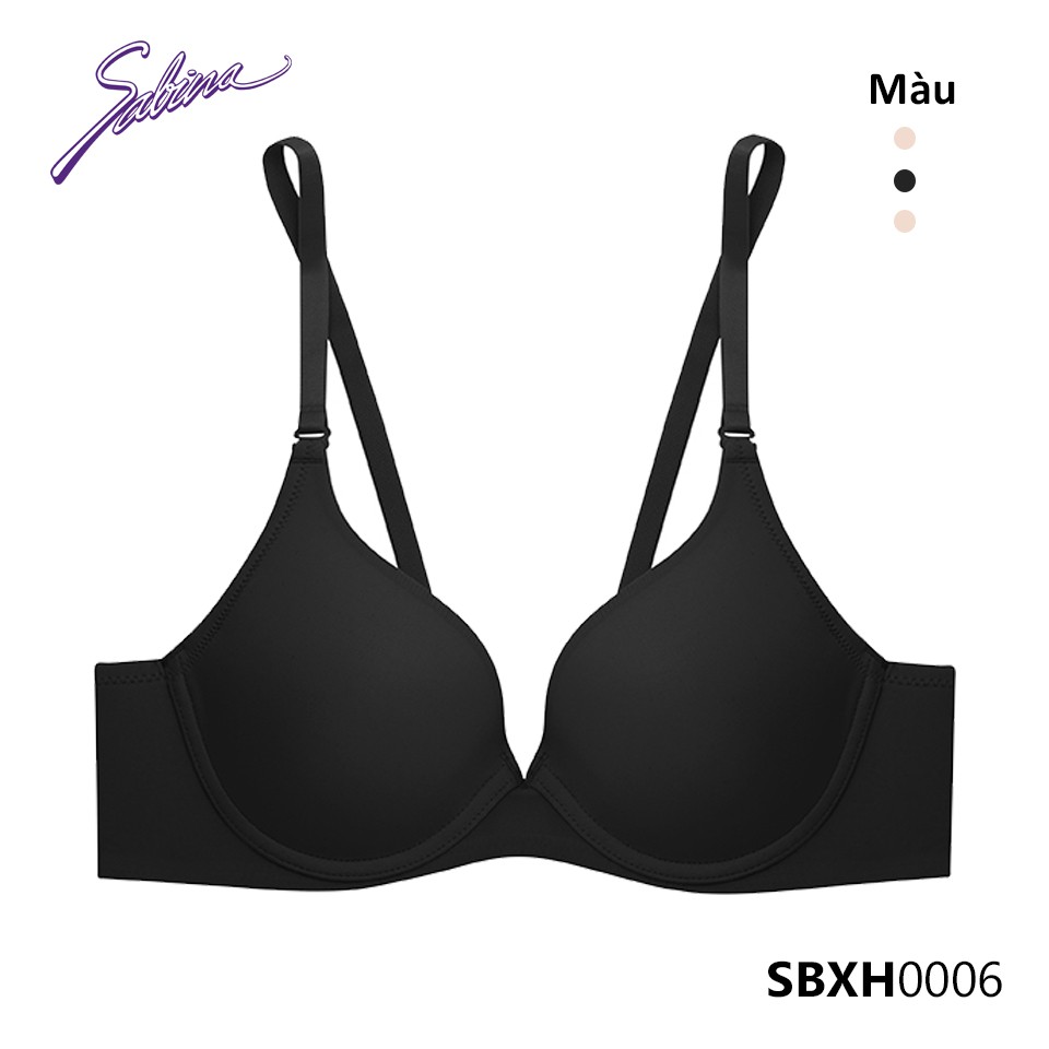 Áo Lót Mút Vừa Nâng Ngực Tự Nhiên Màu Trơn Basic Soft Doomm By Sabina SBXH0006