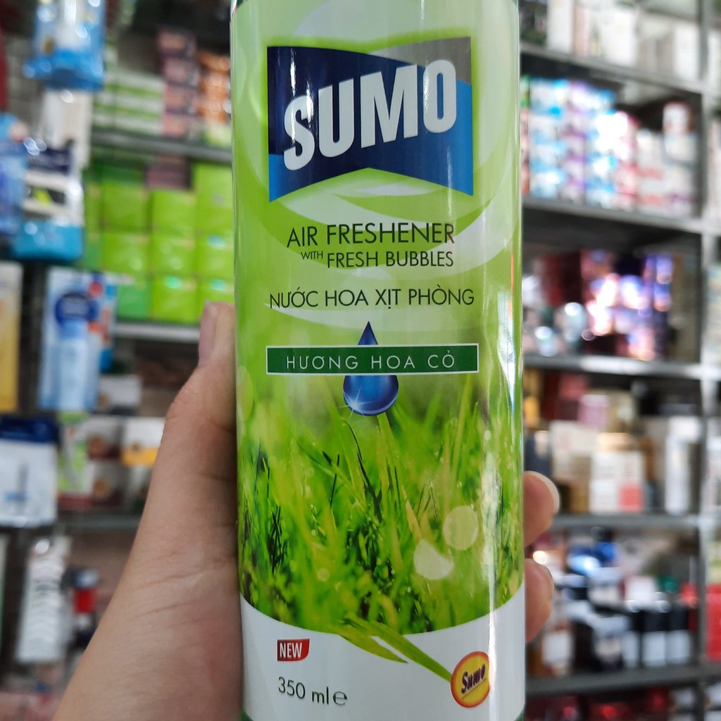 Nước hoa xịt phòng Sumo hương hoa cỏ 350ml