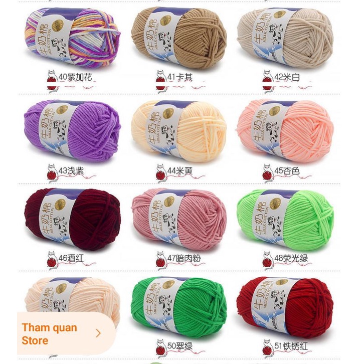 Len milk bò cuộn 50g