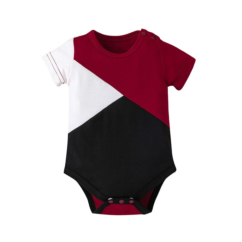 Body bé trai đồ sơ sinh từ 0 đến 12 tháng Thời trang bodysuit liền thân mùa hè tay ngắn quần áo cho bé trẻ em