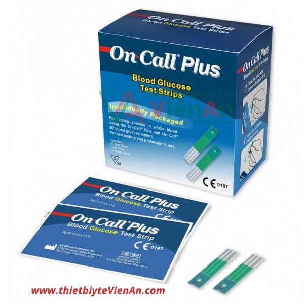 Que đo Đường Huyết On call Plus