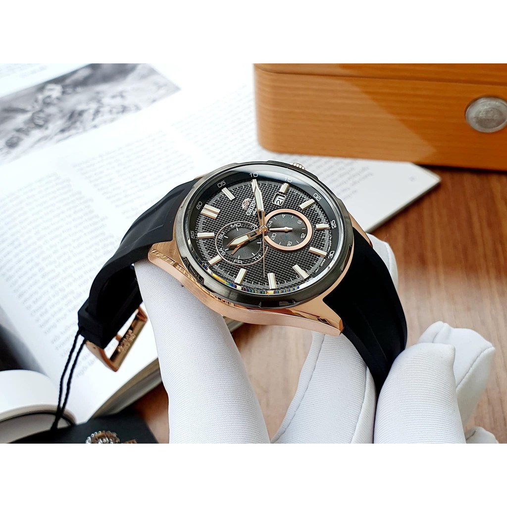 Đồng hồ nam chính hãng Orient Automatic Mechanical Sport Watch RA-AK0604B10B