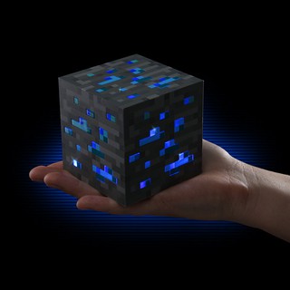 Khối đèn diamond phát sáng theo ý thích đồ chơi dành cho các bé yêu thích Game Minecraft