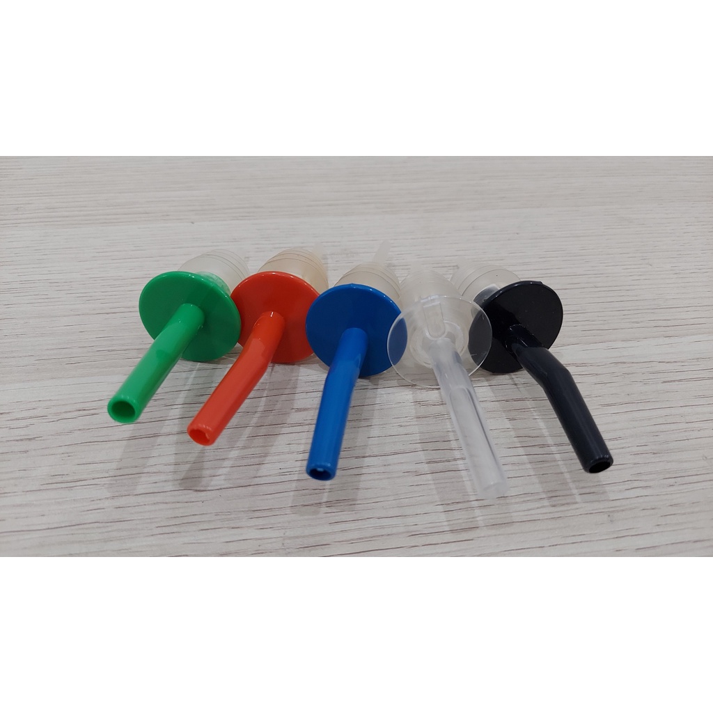 Vòi rót nhựa gắn chai thức uống 5 màu 11,5cm