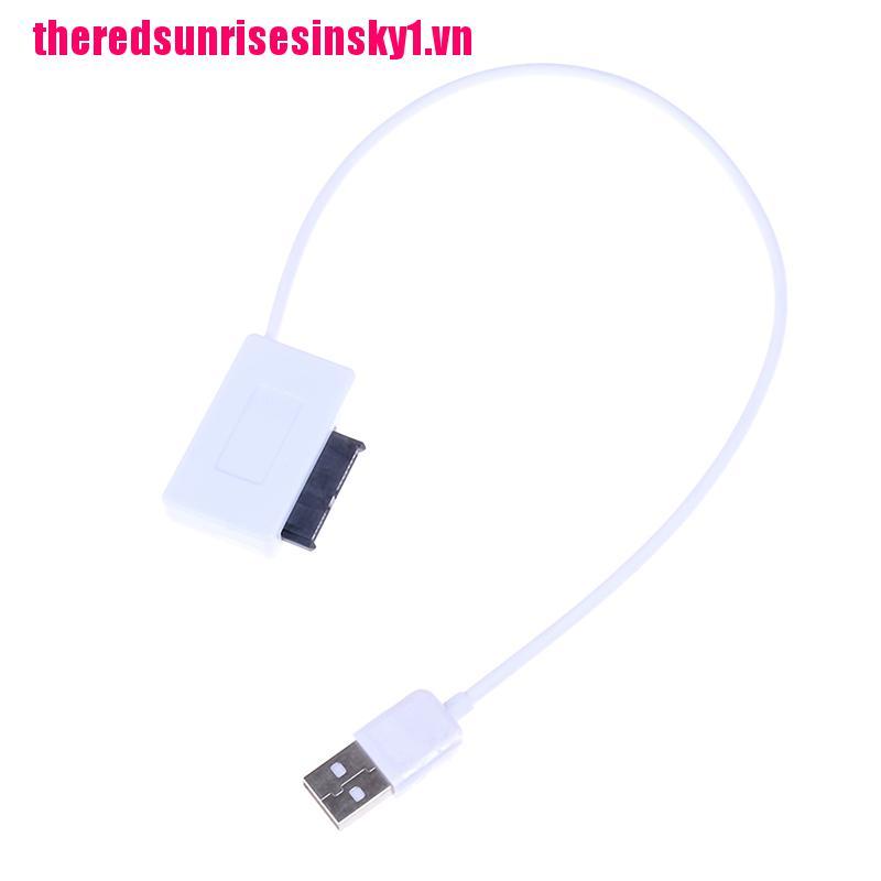 (3C) Giắc Chuyển Đổi Usb Sang 13pin Slim Sata / Ide Converter Cd Dvd Rom