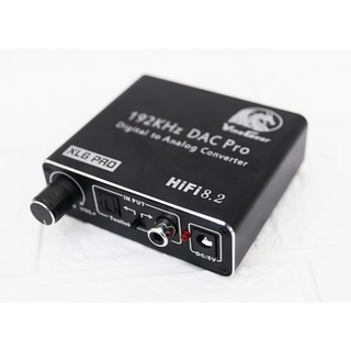 Bộ Chuyển Quang Optical Sang Audio VINAGEAR XL6 PRO Chính Hãng Cao Cấp, Có Nút Điều Chỉnh Âm Lượng, Lỗi 1 Đổi 1 12 Tháng