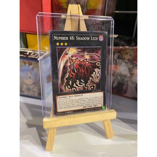 Lá bài thẻ bài Yugioh Number 48 Shadow Lich - Tặng bọc bài nhựa bảo quản