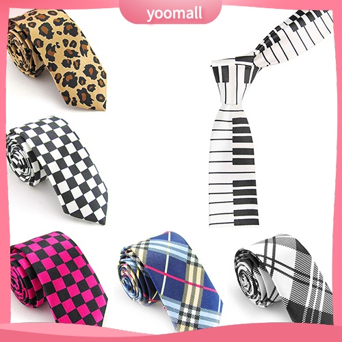 Cà Vạt In Họa Tiết Da Báo Thời Trang