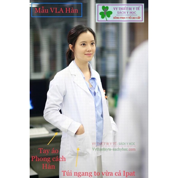 Áo blu Nam Nữ phong cách Hàn quốc - Thương hiệu VLA Medical