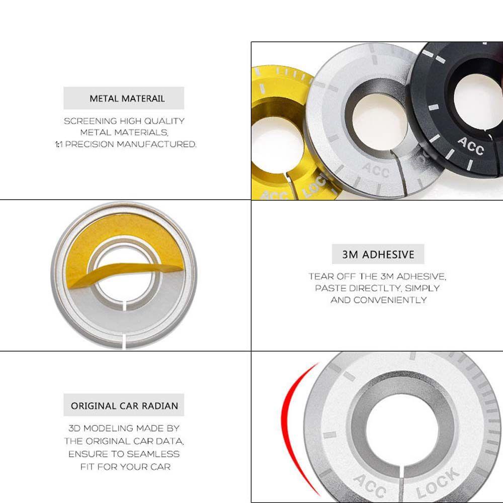 Vòng Đệm Trang Trí Nút Khởi Động Xe Hơi PATRICIA