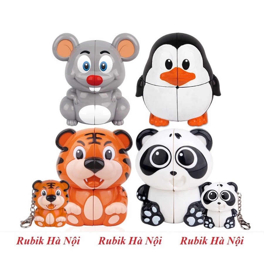 Rubik Hình Yuxin Penguin