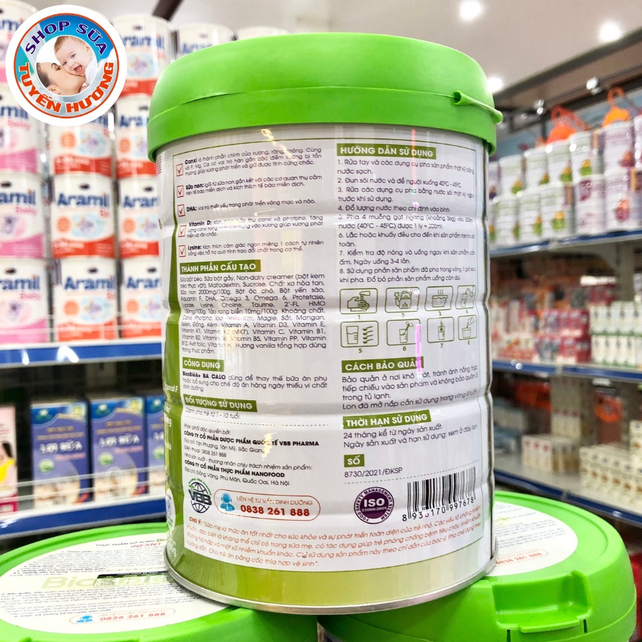 Sữa BiosBle A+ HMO số 0,1,2 900G, 400G - BioBle