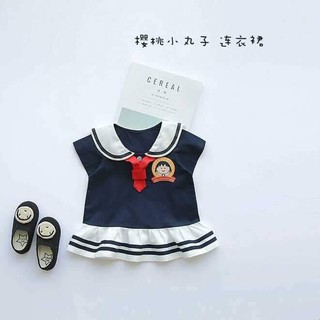 [MẪU MỚI] Váy Maruko Thủy Thủ Cho Bé Gái
