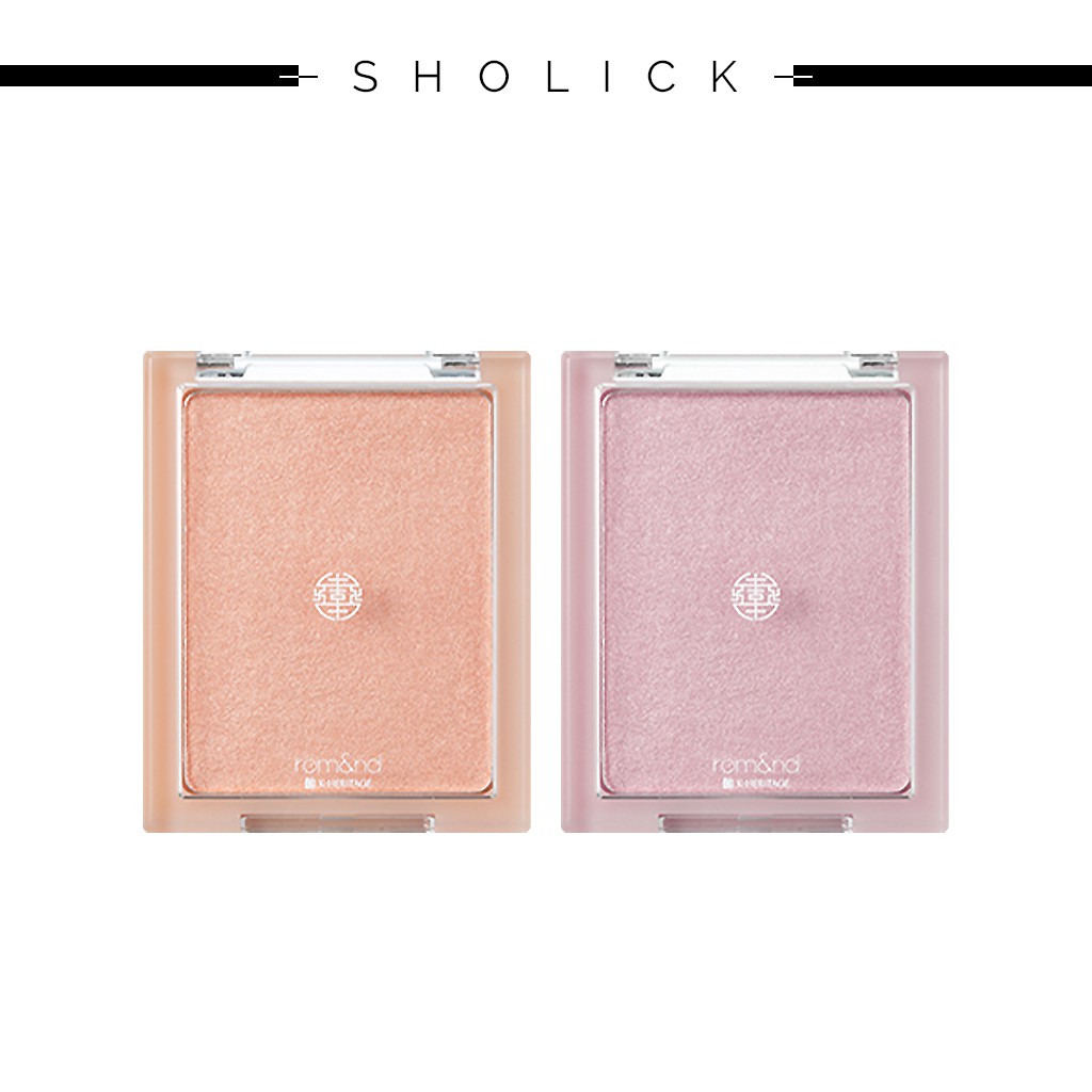 Phấn bắt sáng Romand dịu nhẹ phiên bản hanbok gồm 2 tùy chọn