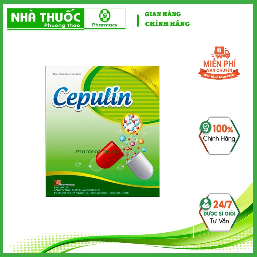 Cepulin - Thymomodulin - Hỗ trợ tăng cường sức đề kháng