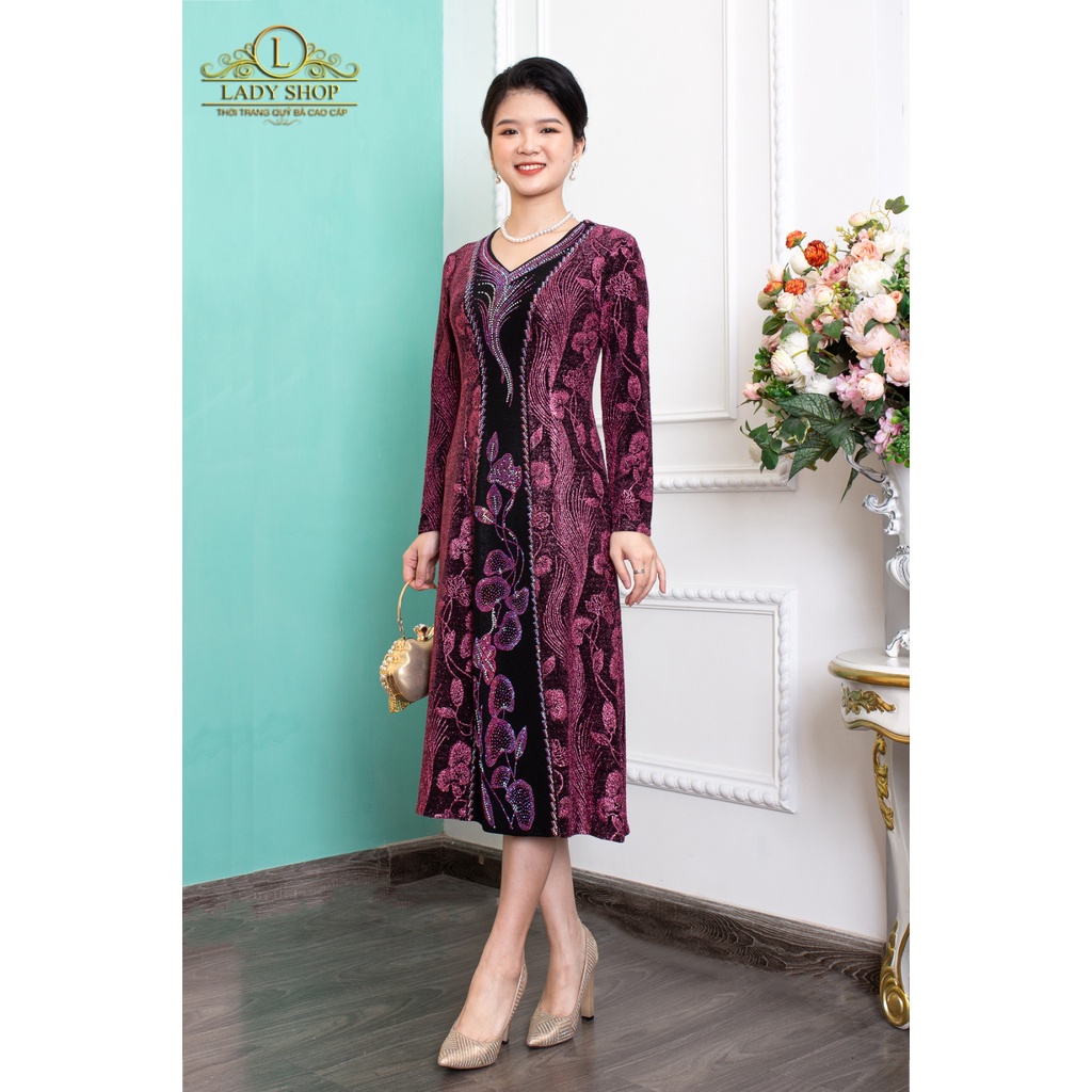 Đầm nhũ đi tiệc sang trọng thời trang Ladyshop TK721 | BigBuy360 - bigbuy360.vn