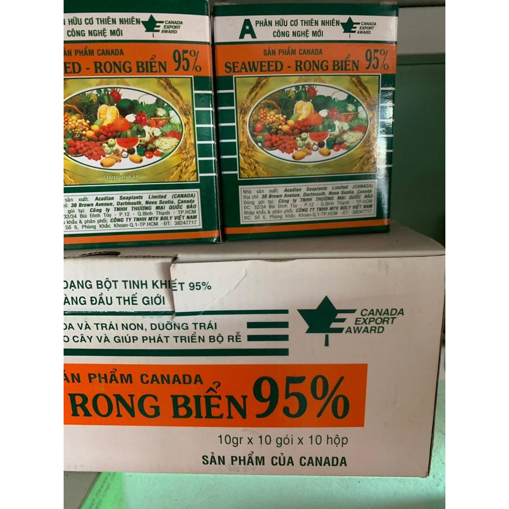 Combo 5 gói Phân bón lá rong biển seaweed (10g/gói)