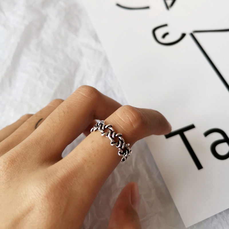 Nhẫn hình ngôi sao nối phong cách cổ điển cá tính