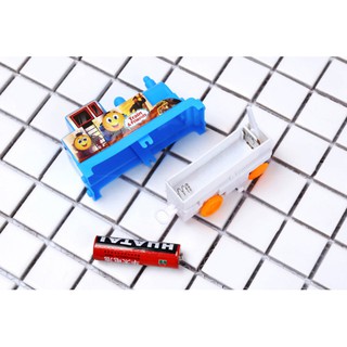 Đoàn Xe Lửa Thomas Chạy Pin - Đồ Chơi Xe Lửa Lắp Ráp Đường Ray Cho Bé (Không Kèm Pin) 02012