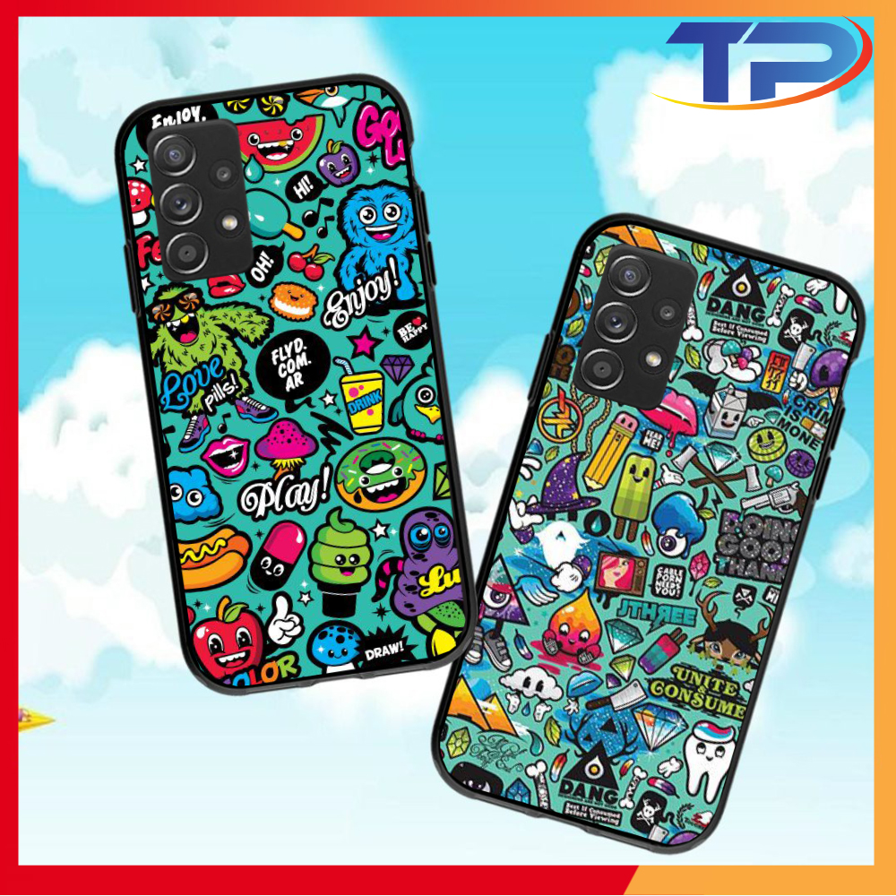 Ốp lưng Samsung Galaxy A01 / A02S / A12 / A21S / A32 /A52 / A72 Hình Graffiti 01