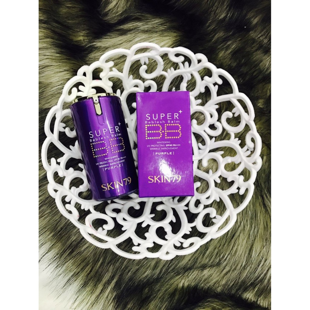 Kem nền BB Skin 79 Super Beblesh Balm Purple