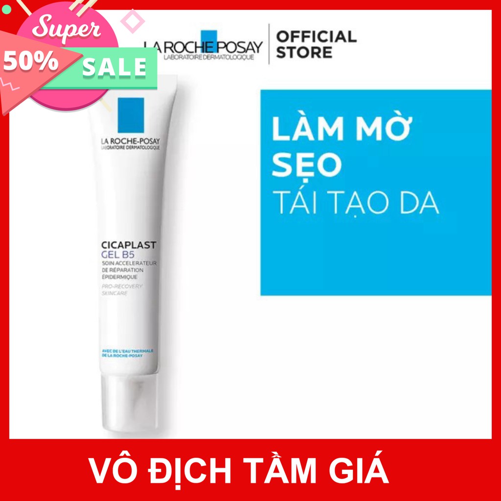[CHÍNH HÃNG] La Roche Posay Gel Dưỡng Hỗ Trợ Tái Tạo Và Phục Hồi Da Cicaplast Gel B5 40ml