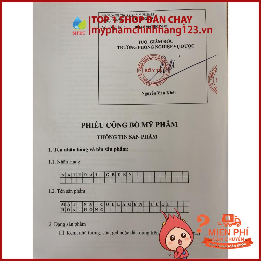 1kg mặt nạ Collagen Hoa Hồng