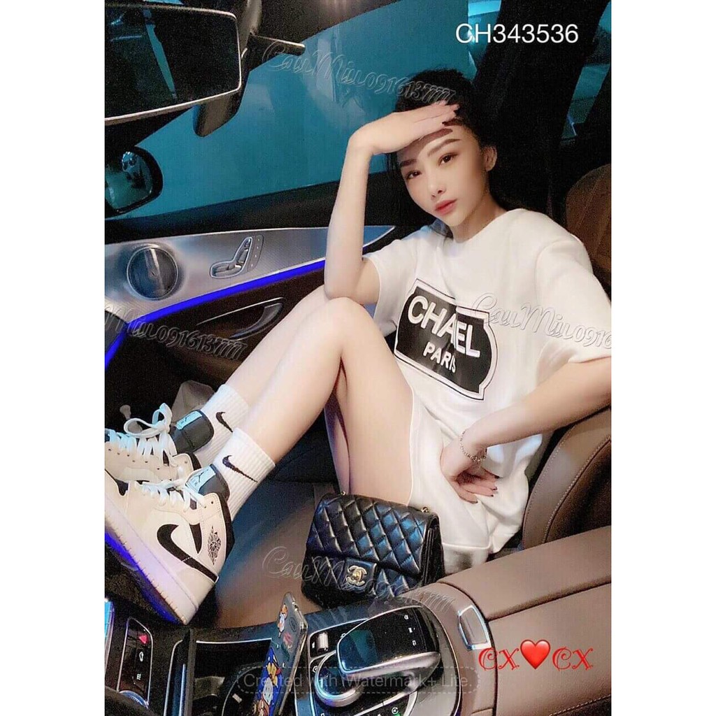 Áo phông chanl siêu hot DTR0221