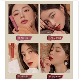 [Mã giảm giá shop] Son rom&nd ZERO VELVET TINT be orginal hanbok mới